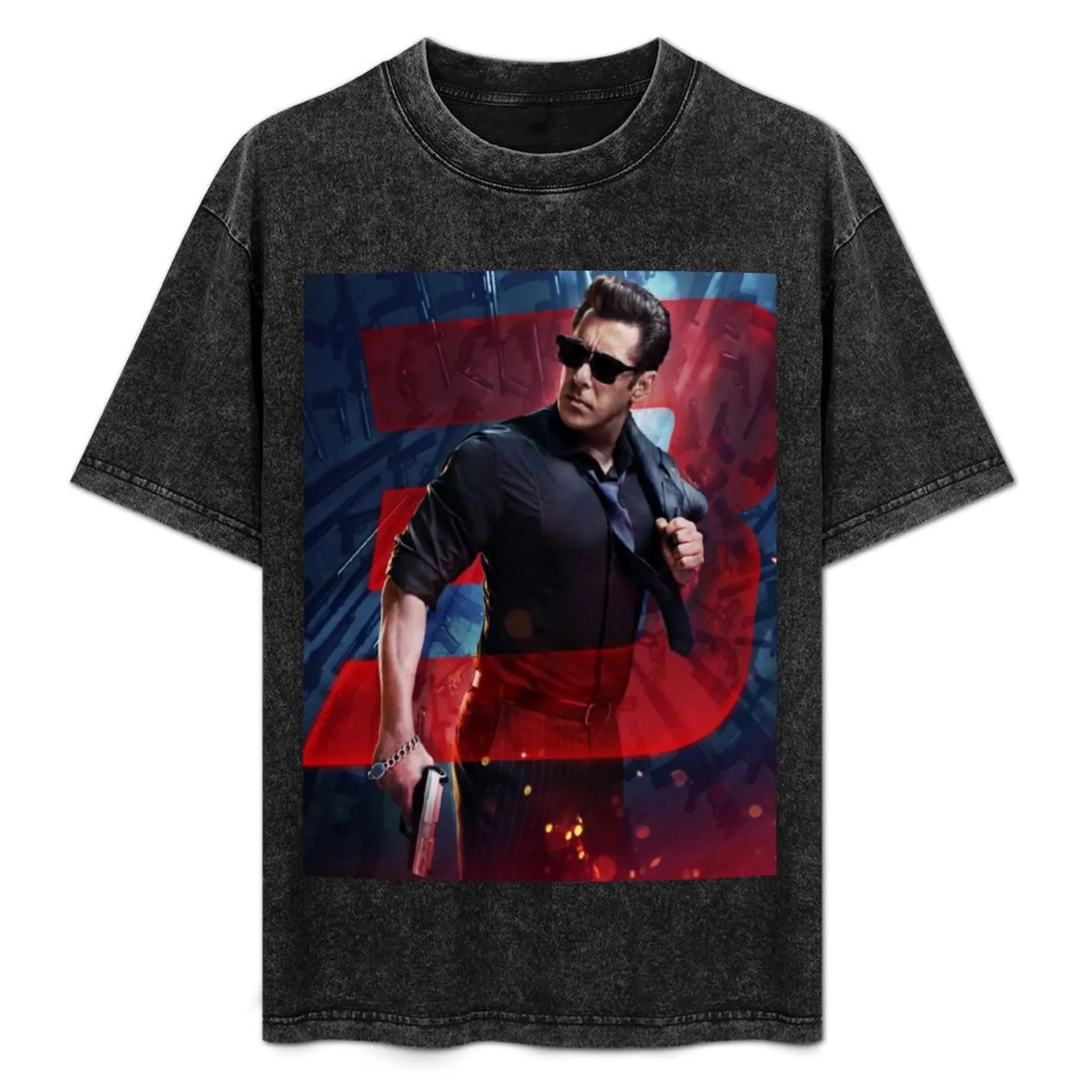 Race 3 - Salman Khan T-Shirt oversized graphic tee plus size tops blanks heavy weight t shirts for men