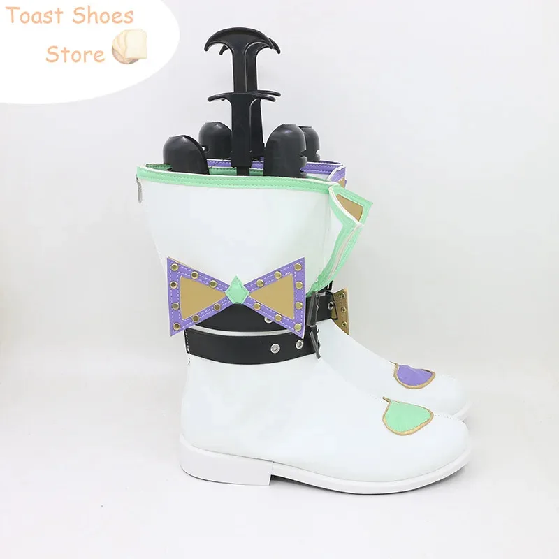 

qq98Anime Pripara Todo Sion Обувь из искусственной кожи Хэллоуин Карнавальные ботинки Косплей Костюм Опора