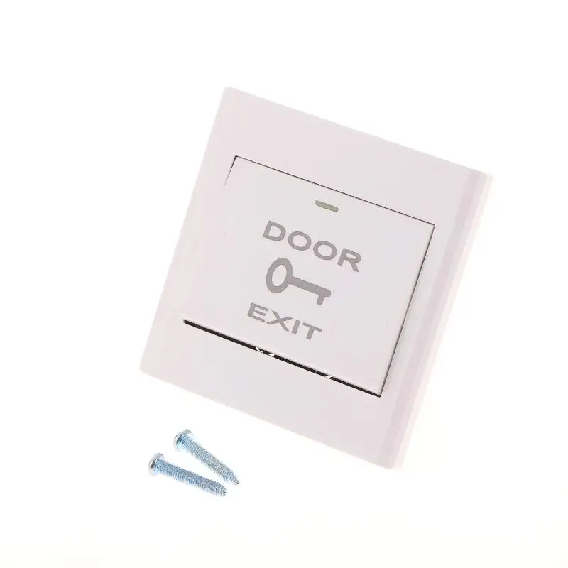 Control de acceso de puerta Botón de salida NO/COM, montable en la pared