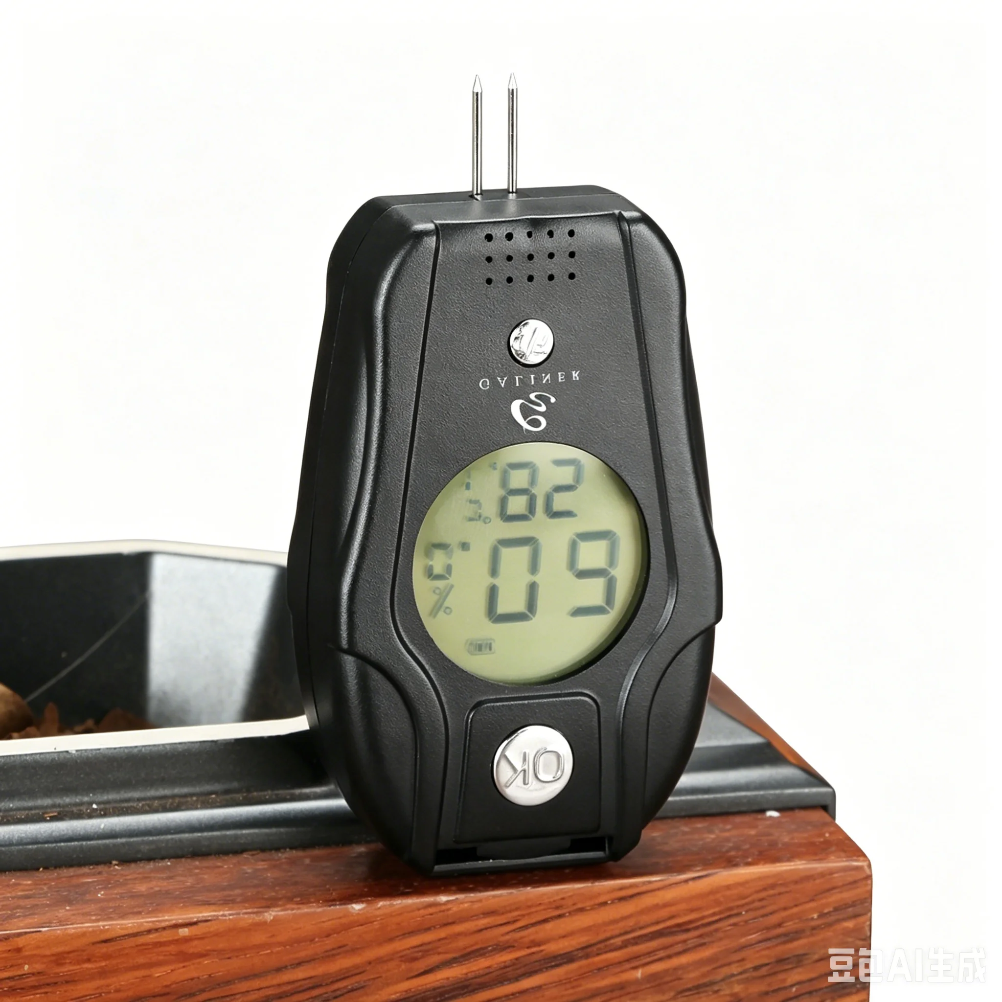 

GALINER Mini Portable Probe Type Cigar Hygrometer Accurate Humidity Temperature Detector for Cigar