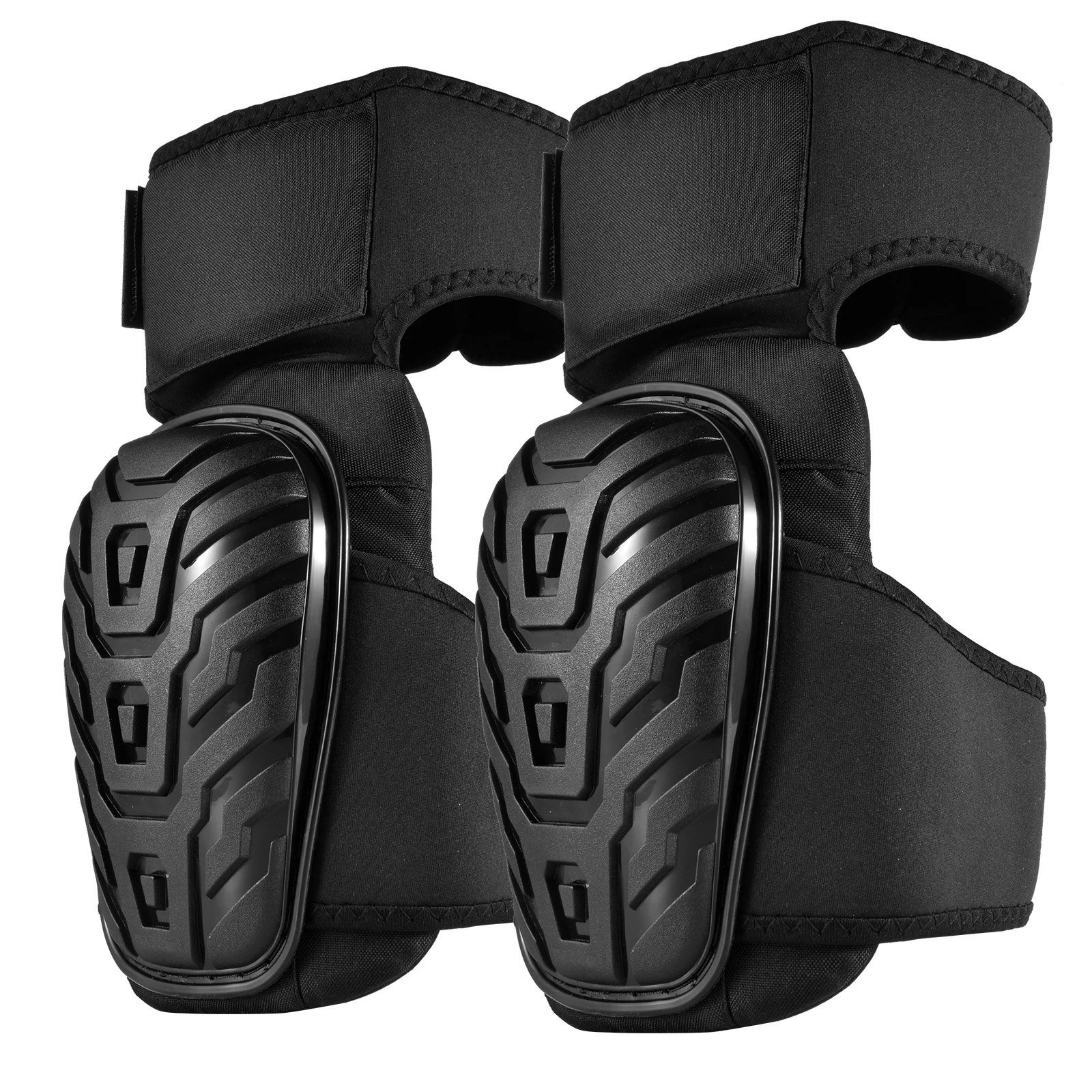 Work Knee Pads with Gel-Foam Cushion and Non-Slip Adjustable Straps, Suitable for Construction, Gardening, Flooring, Roofing, and Auto Repair Tasks
