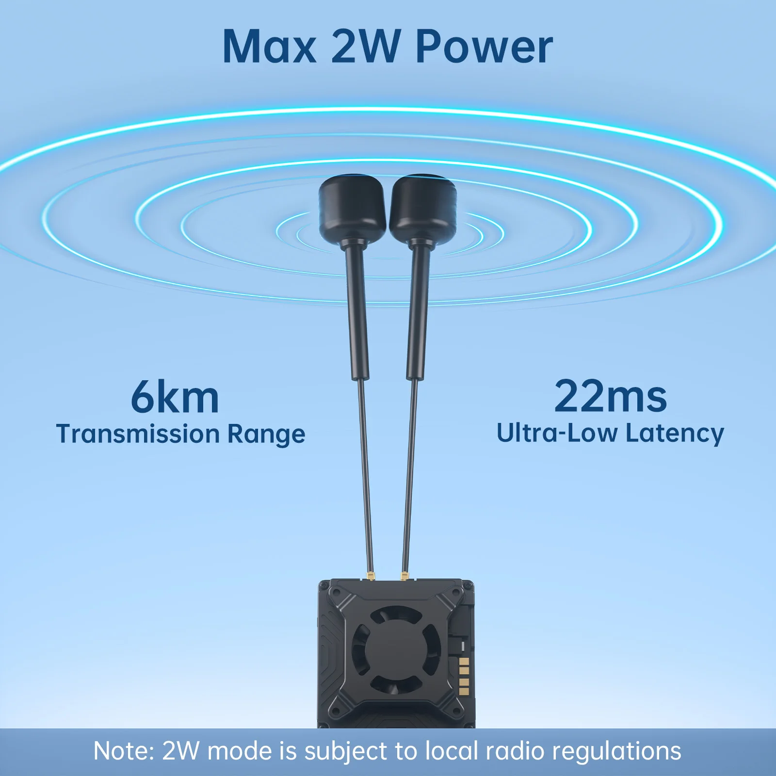 Walksnail Avatar GT FPV Kit Max 2W VTX Gyro 1080P/100fps Digital Image Transmission Night Vision Starvis II Sensor For Fpv Drone