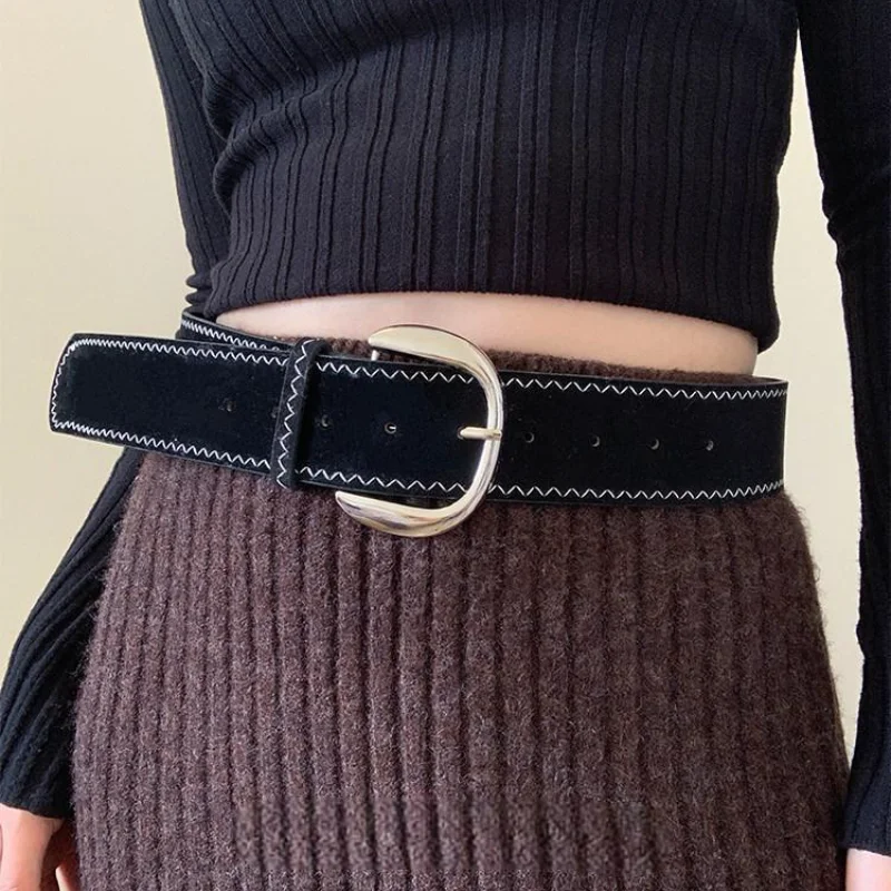 Ceinture vintage en daim marro - Men'S Accessories Instagram avis et prix