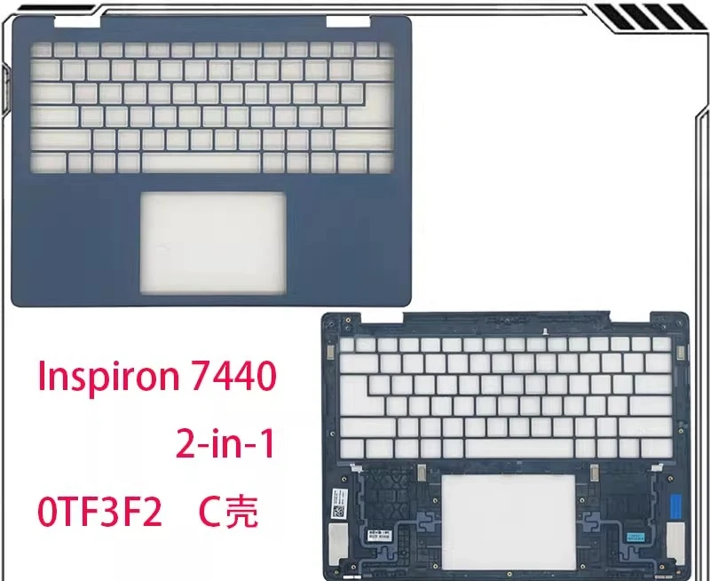 For  Dell Inspiron 7440 2-in-1 C case, keyboard palm rest, case 0TF3F2