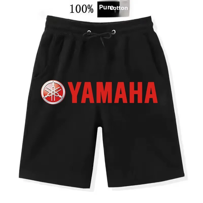

25. летние модные новые велосипедные шорты Yamaha, мужские трендовые шорты YAMAHA для любителей тяжелого локомотива, повседневные спортивные брюки с пятью точками