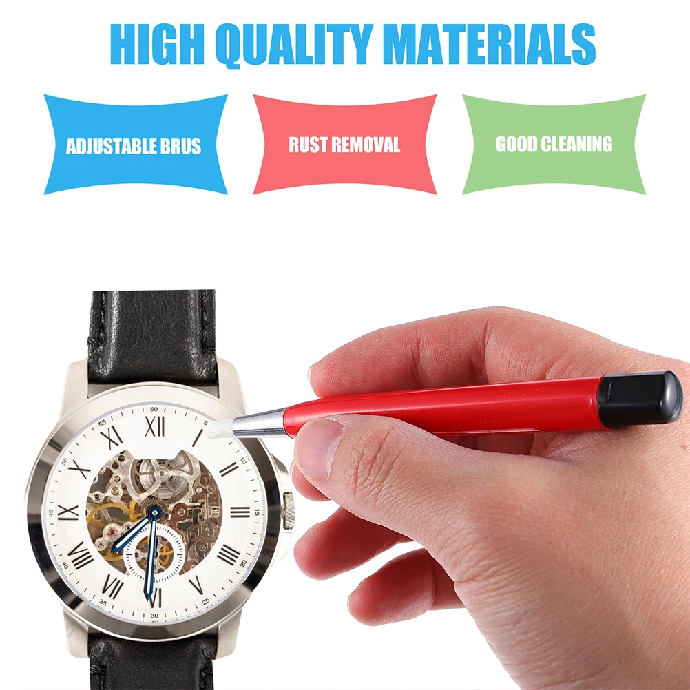 

2pcs Fiberglass Pens Clock Watch Cleaning Brush Drilling Sweeping Brush Terminal Paint Scratches Durable Premium