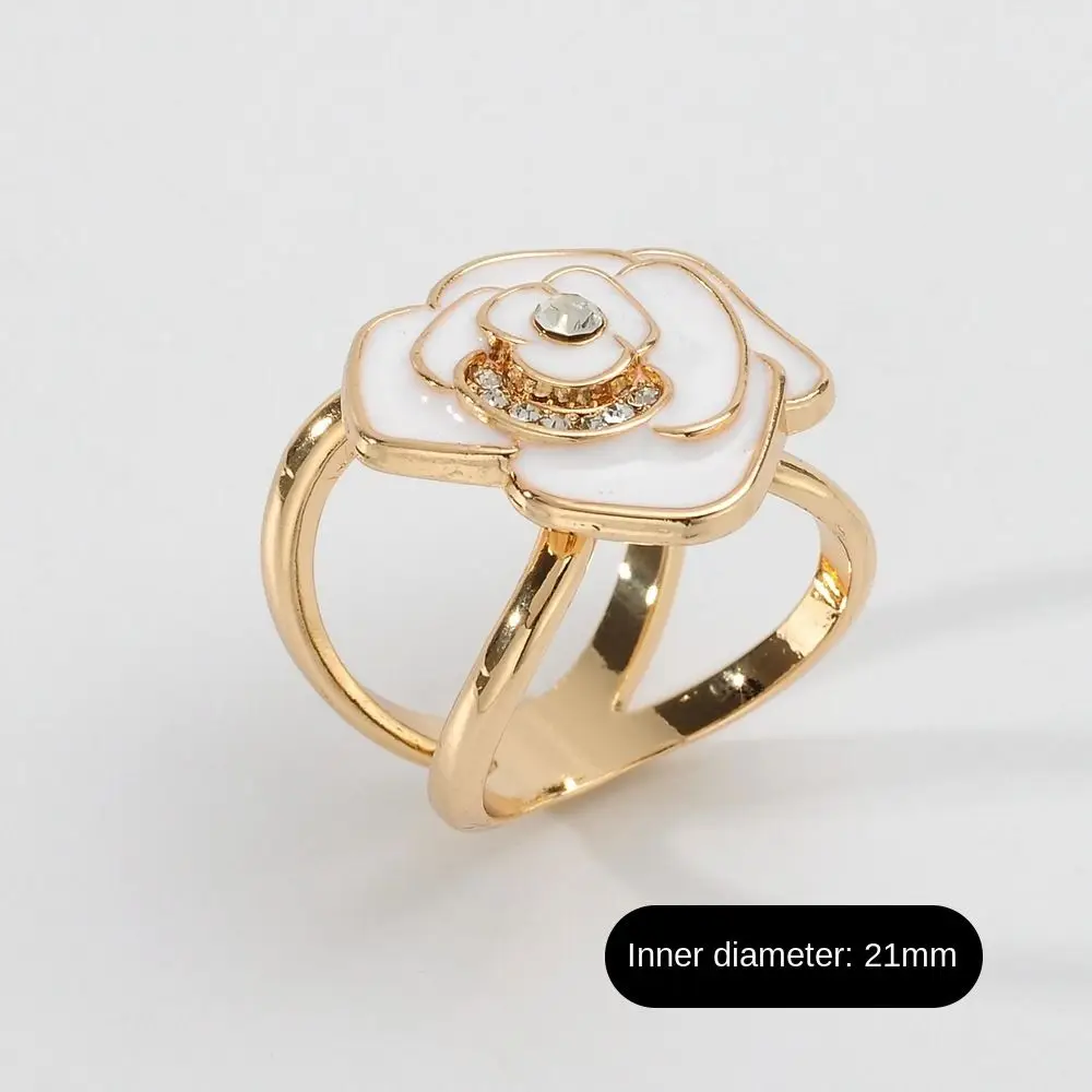Fashion Alloy Scarf Buckle Crystal DIY Scarf Clasp Knotting Artifact Multifunctional Shawl Ring Clip Jewelry Accessories