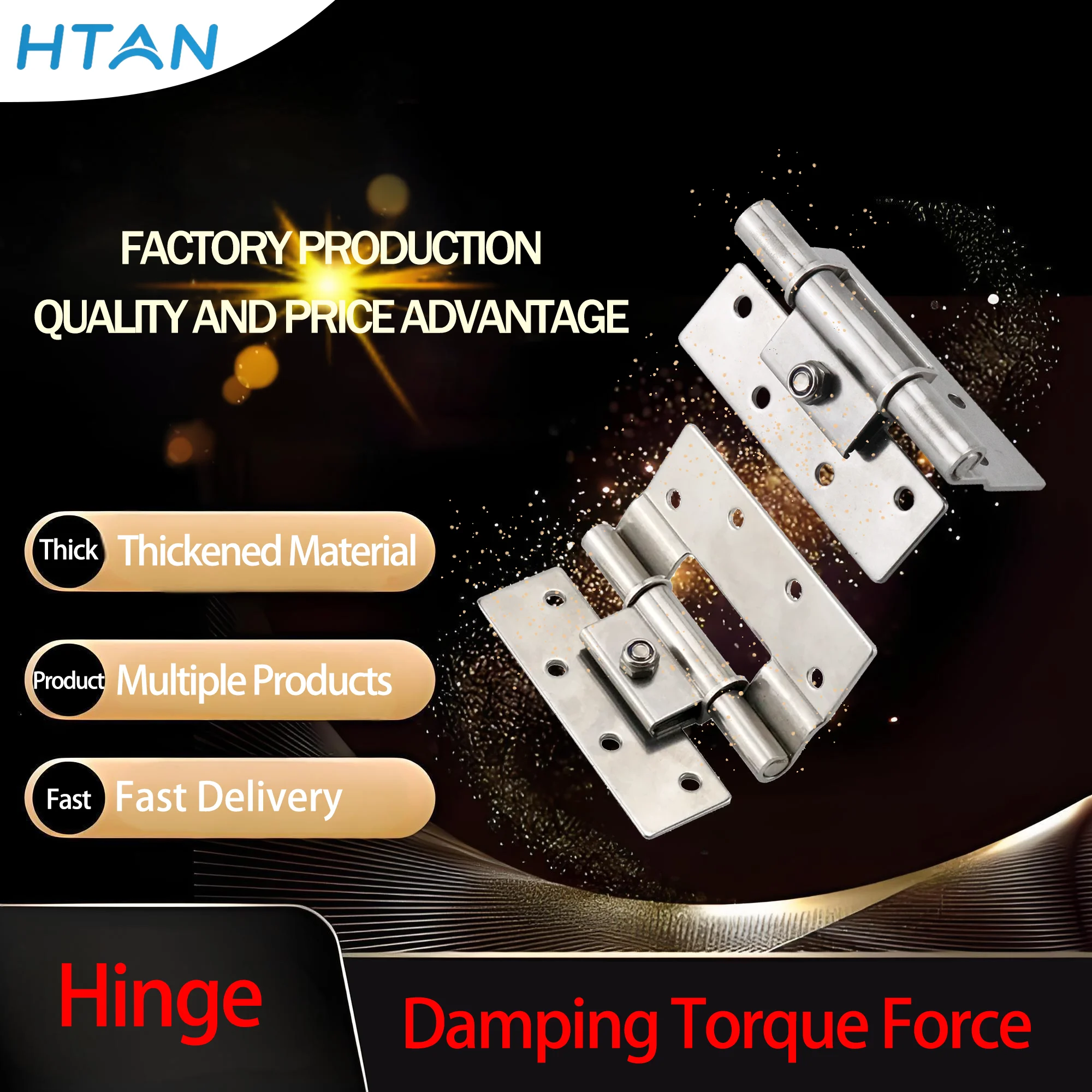

Industrial Electrical Equipment Furniture Control Panel Hinge Accessories Stainless Steel Adjustable Torque Damping Hinge