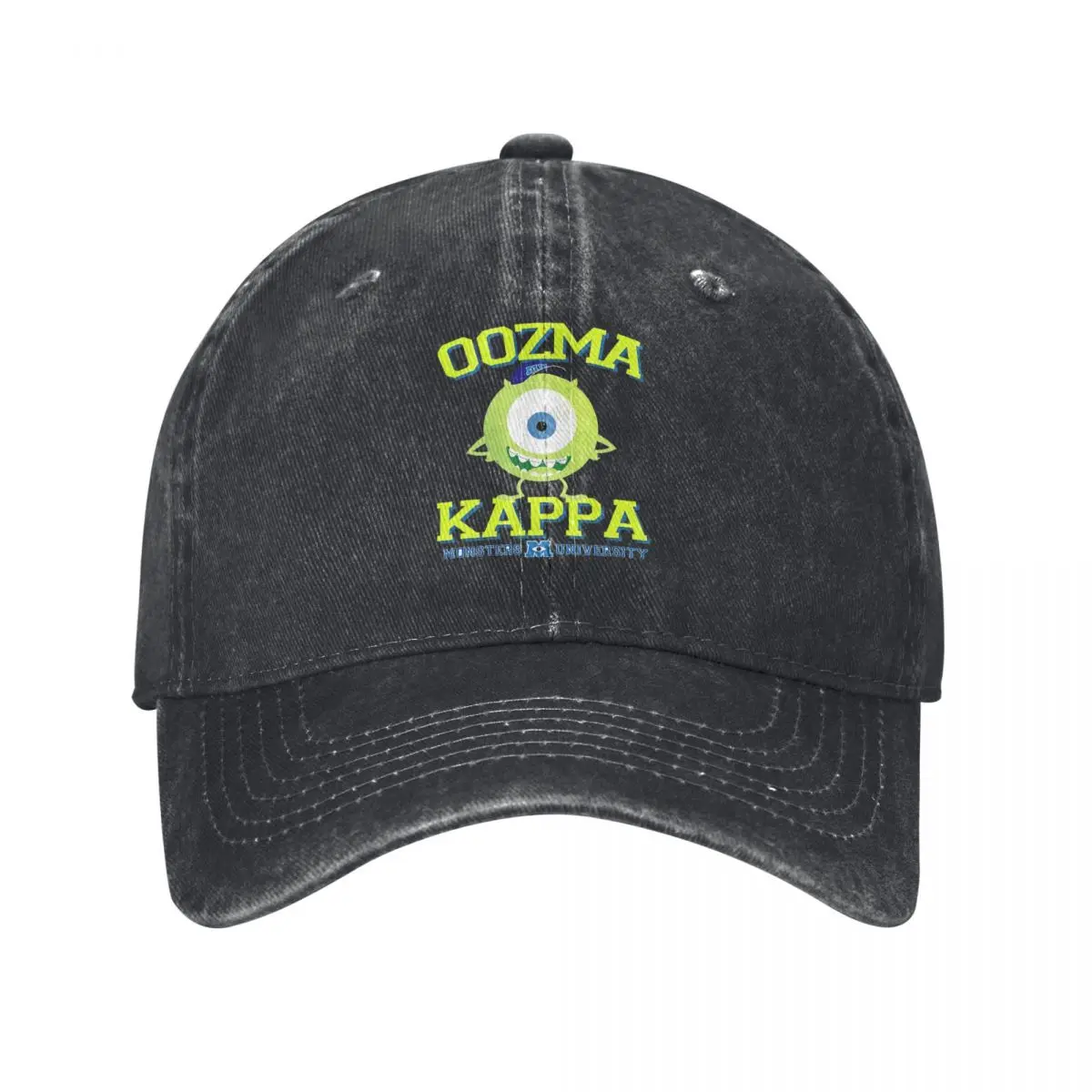

Monsters University Mike Wazowski Unisex Baseball Cap Cartoon Distressed Washed Caps Hat All Seasons Travel Adjustable Snapback