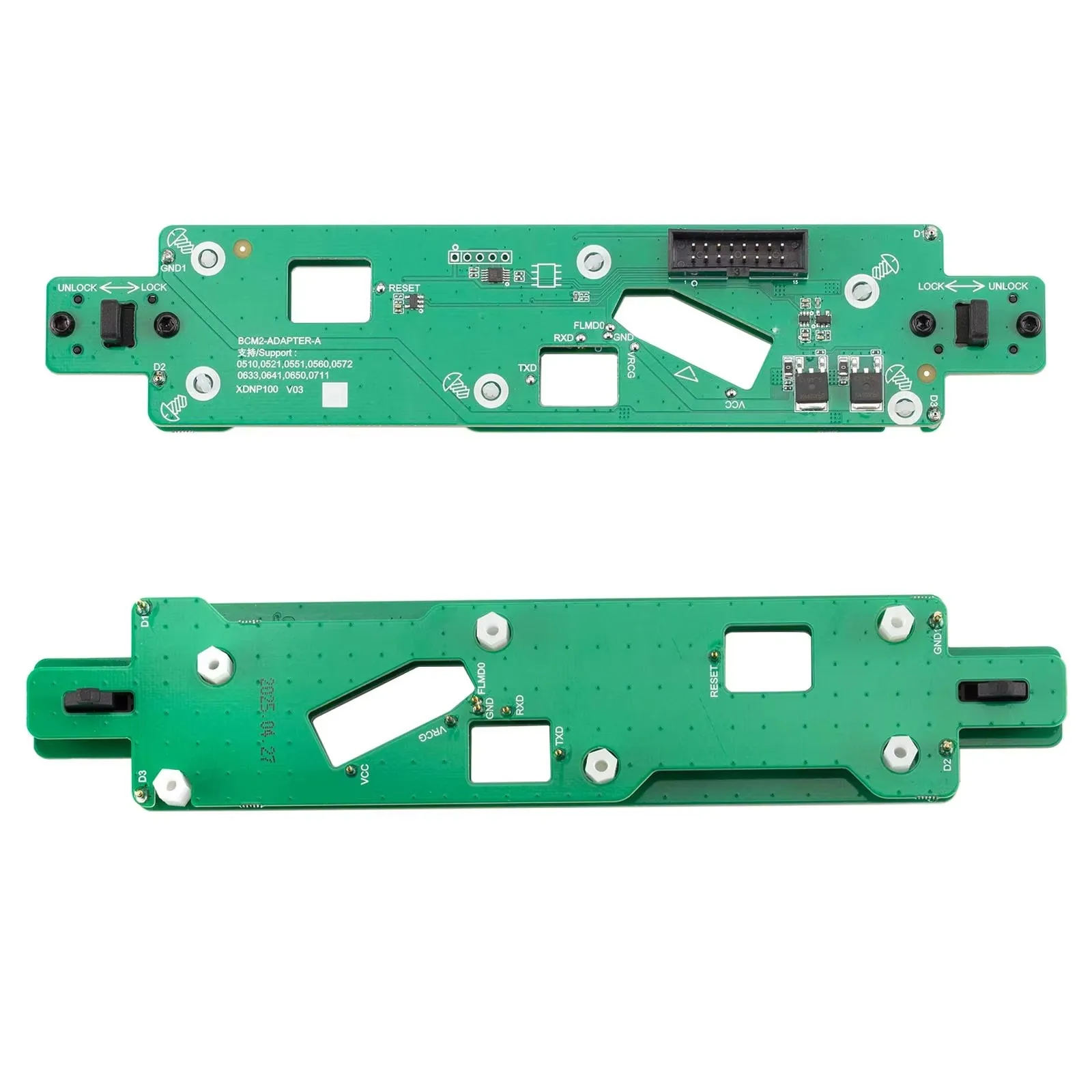 Xhorse XDNPABGL BCM2 Solder-free Adapter Second Generation for Audi All Key Lost & Add Key for VVDI Key Tool Plus, MULTI-PROG