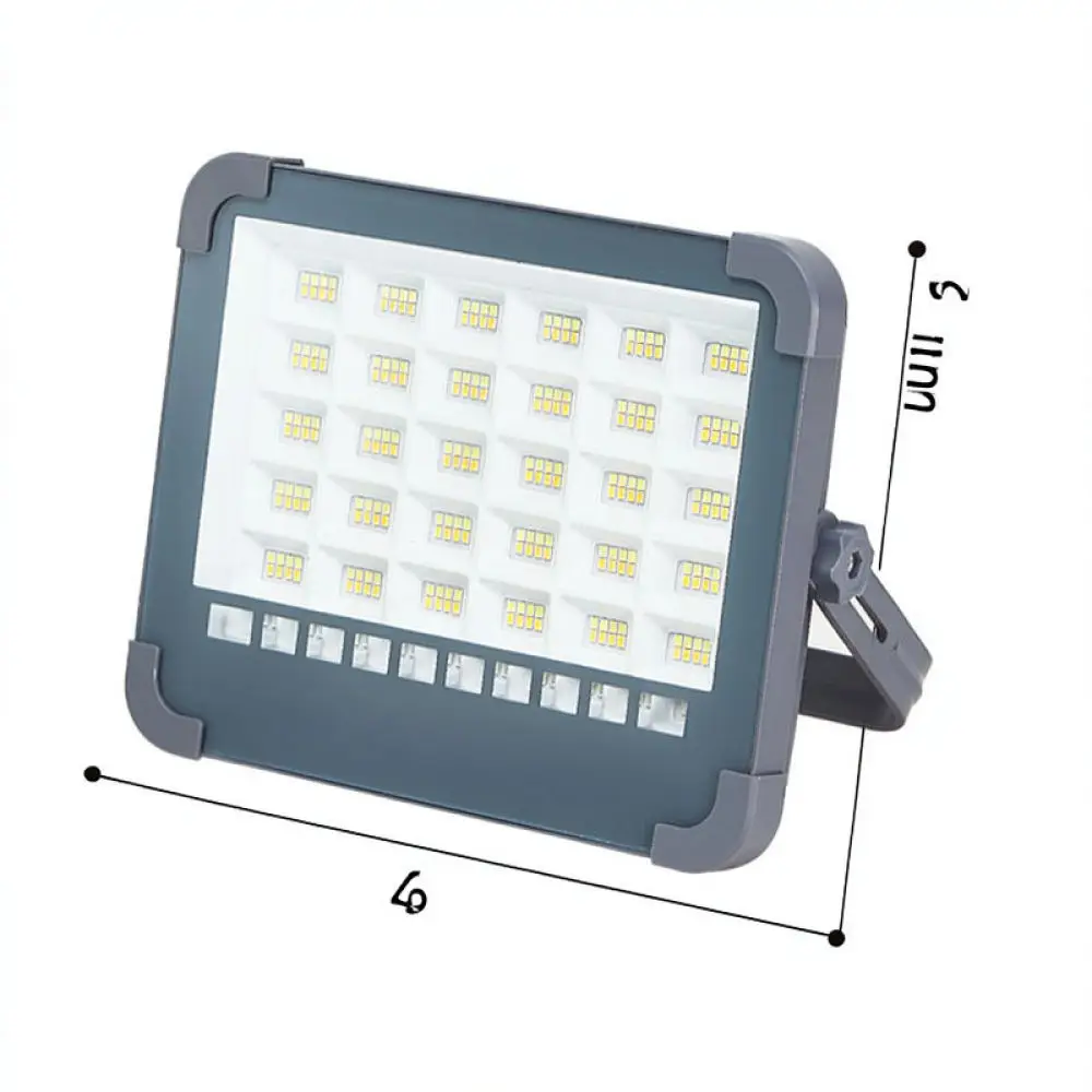 High Brightness Solar LED Floodlight Outdoor Camping Lantern Portable Handheld Emergency Light Garden Work Lamp