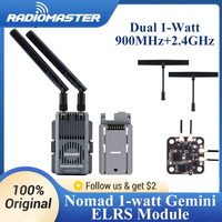 Radiomaster Nomad 2.4GHz 900MHz Dual Band RF Module DBR4 Gemini Receiver Antennas Dual 1000mW ELRS FCC Nano/Micro Module Adapter