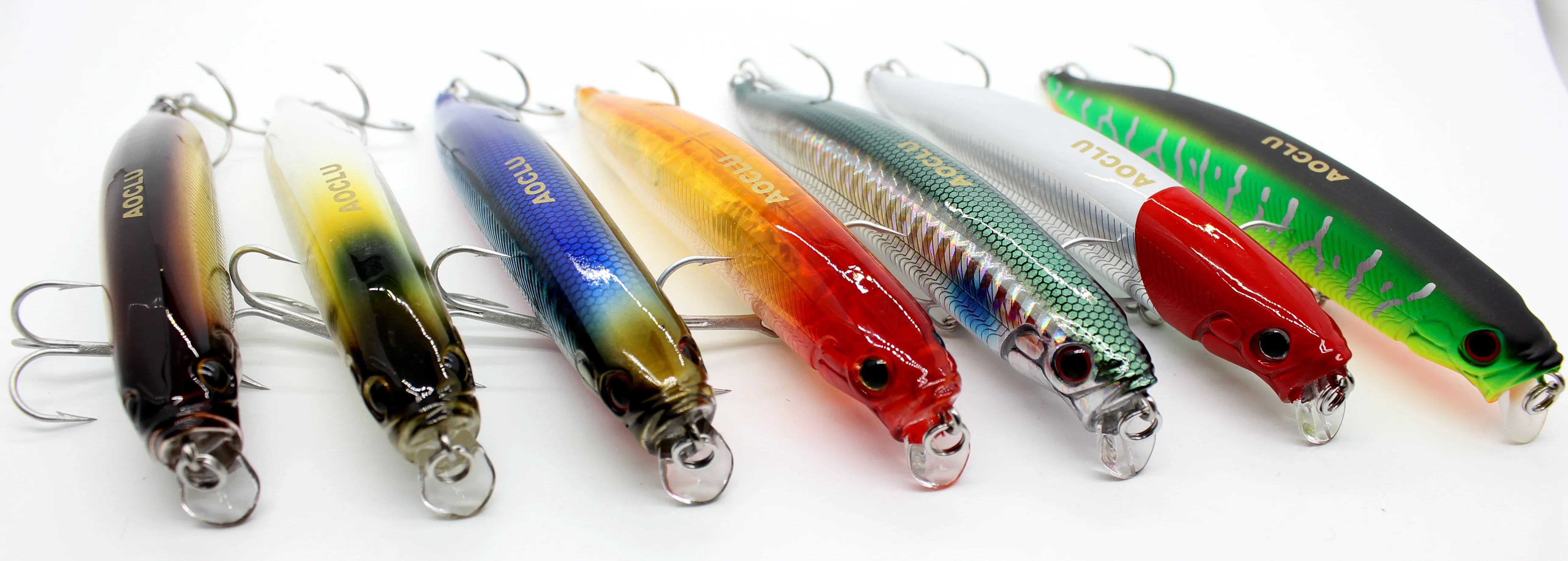 Köder See barsch Killer schwimmender Wobbler 105mm 18g 0,1-0,5 m harter Köder Minnow Ruck Angel köder Gewichts übertragung lange Casting Haken – Detail 15