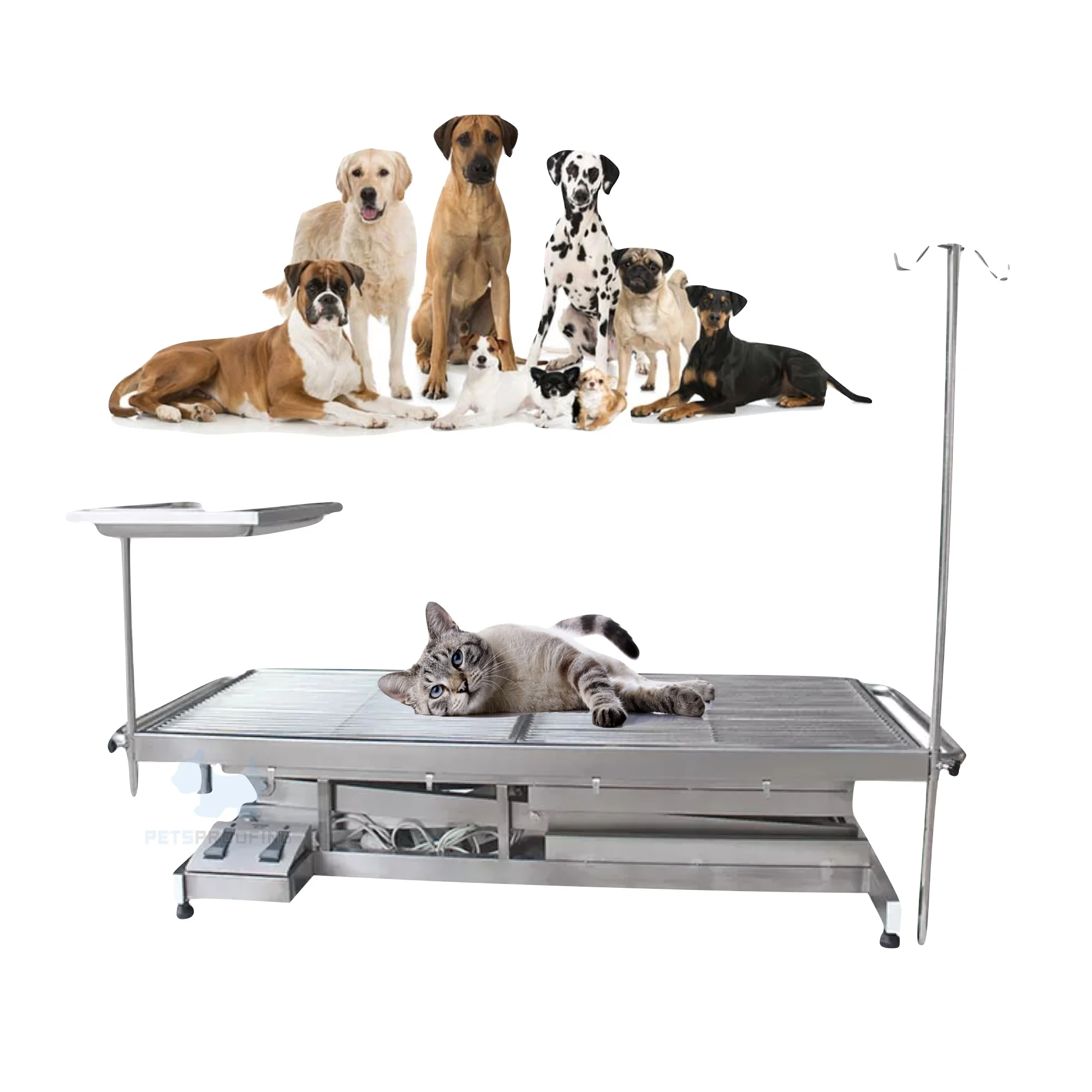 Stainless steel surgical operating table operation bed for surgery Foinoe examination medical equipment Super Deluxe Electric