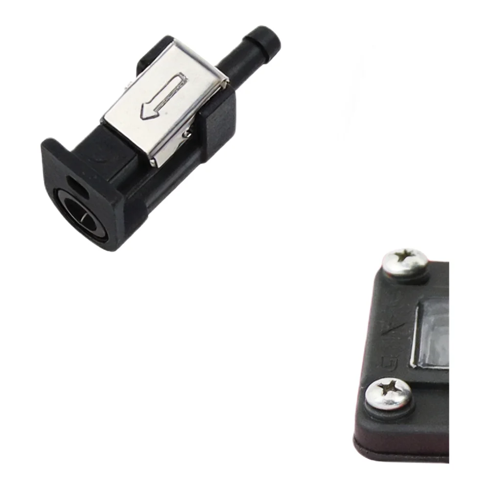 Boat Maintenance 8mm Female Connector Marine Fuel Connector Compatible With 516 Hose Efficient Performance For Outboard Motors