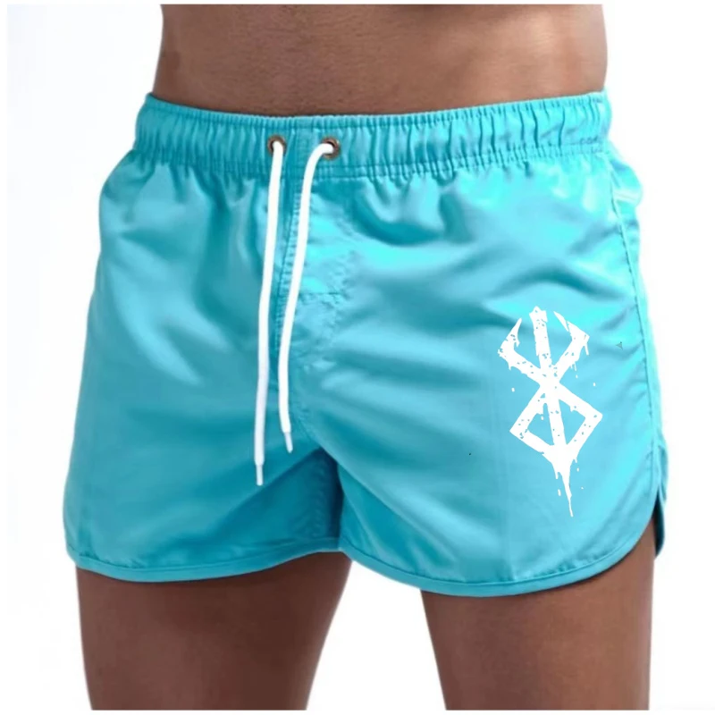 Men'S Quick-Dry Swimming Shorts Beach Pants Breathable Surf Board With Pockets Summer Water Sports Clothing