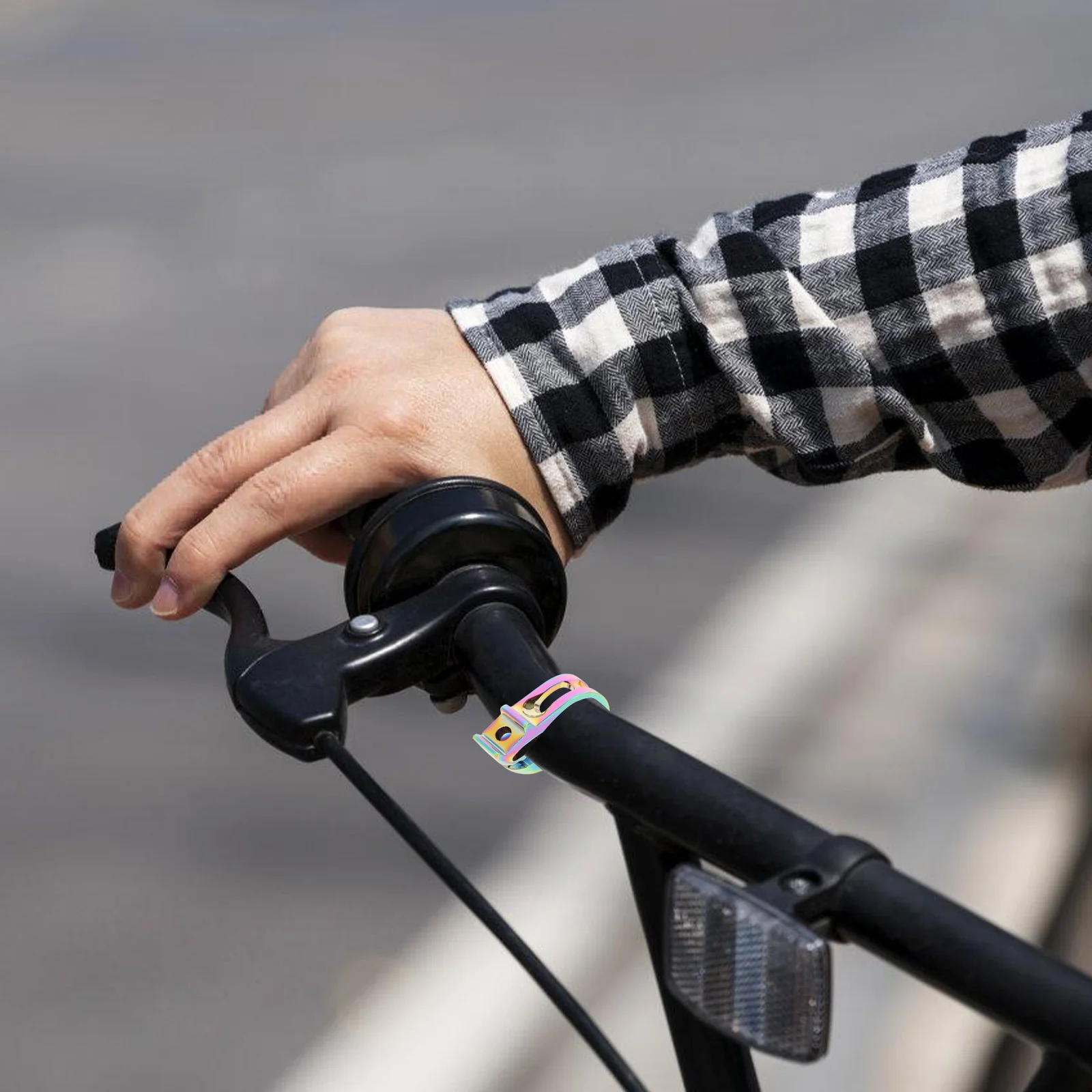 

1 Set Bike Shifter Clamp Ring Aluminum Alloy Replacement For Mountain Road Bikes Small Shifter Clamp Bicycle Accessory Repair