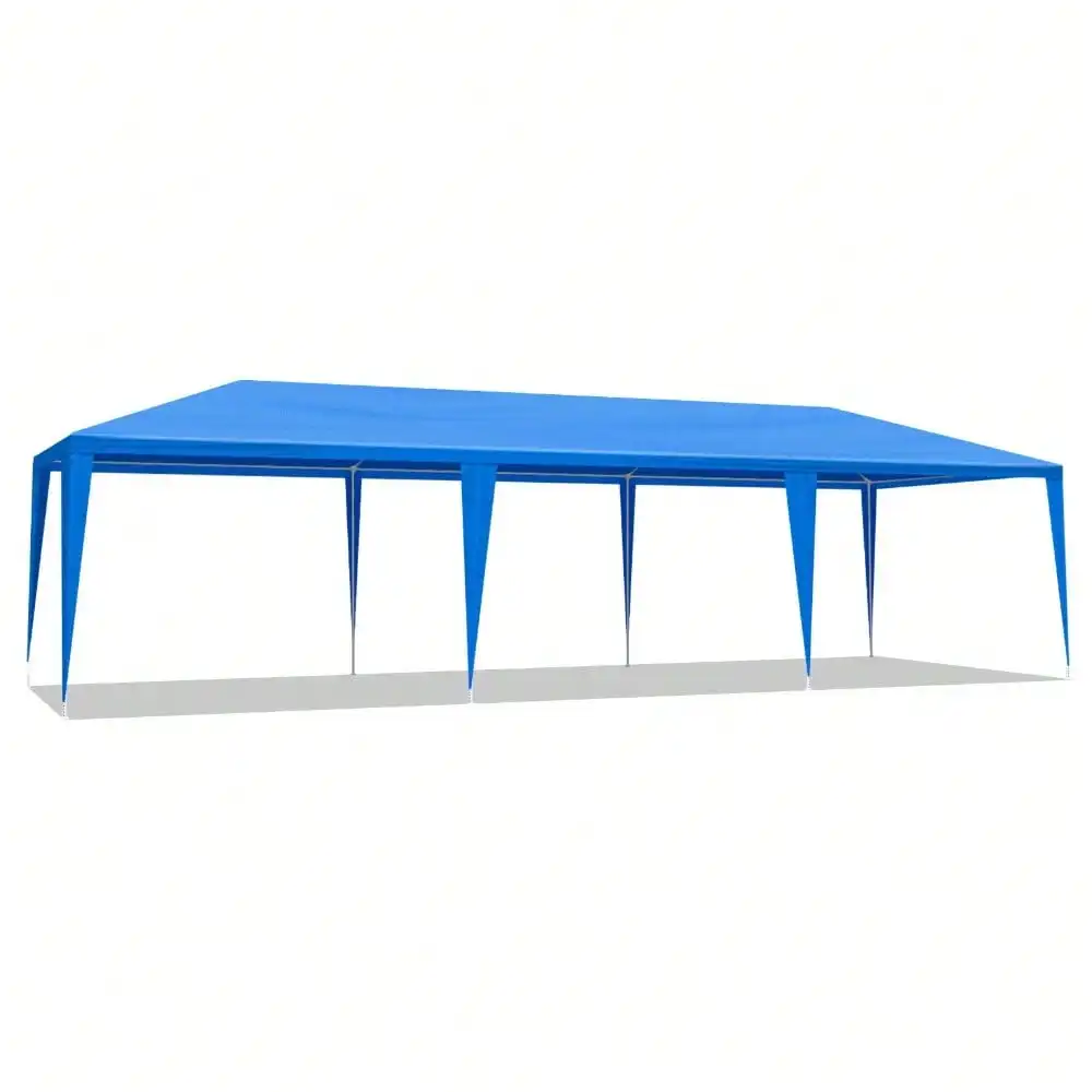 10'x30' Patio Gazebo Waterproof Outdoor Canopy Tent Party Tent With 8 Walls 8