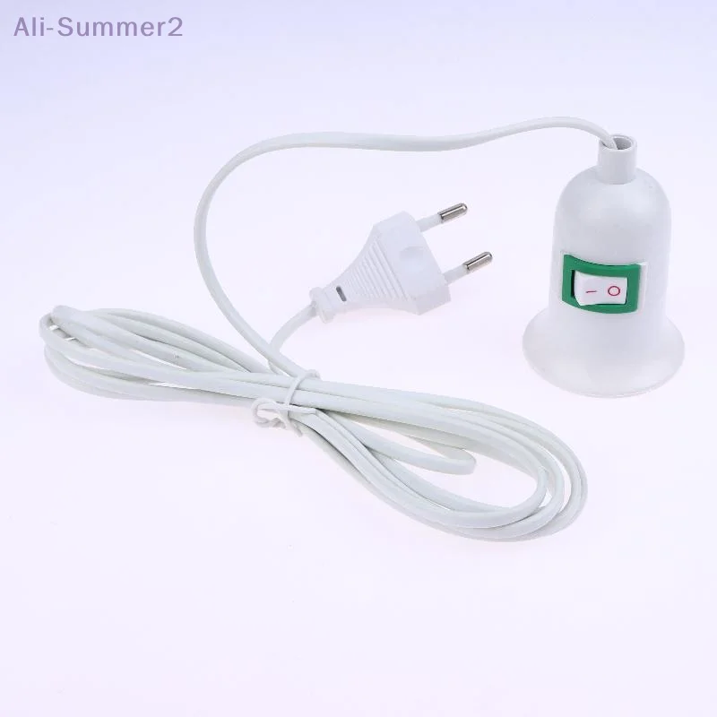 حامل ضوء نباتات داخلية، مصباح مكتب E27، حامل مصباح حديقة مع كابل 3/5/10 أمتار، قابس الاتحاد الأوروبي، مزود بمفتاح تشغيل/إيقاف #5