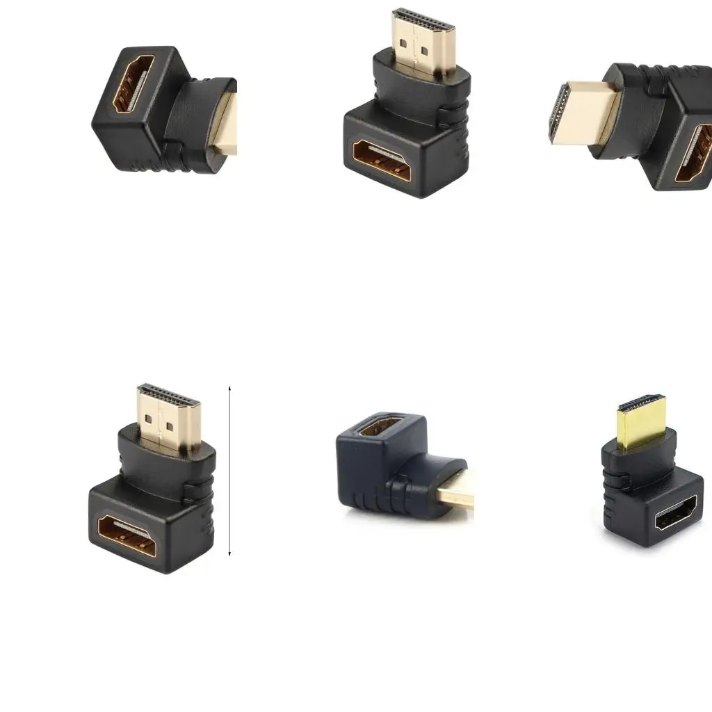 

Space Saving HDTV-compatible 90 Degree Adapter For Wall Mounted Gaming Consoles A4WF