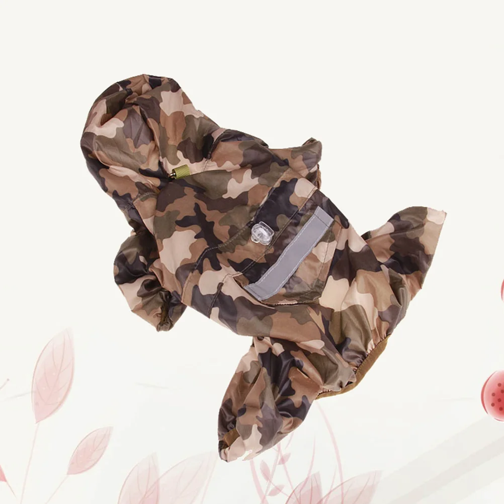 

Waterproof Pet Raincoat Dog Jacket Jackets with Hood Raincoats for Small Dogs Clothes Lightweight Fashionable