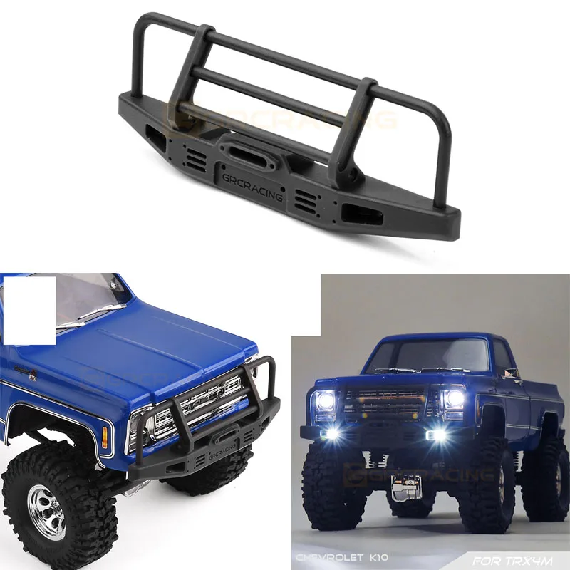 

Wilderness Front Bumper (3D Printing) Frame Modification for 1/18 RC Crawler Car Traxxas TRX4-M Defender Chevrolet K10 Parts