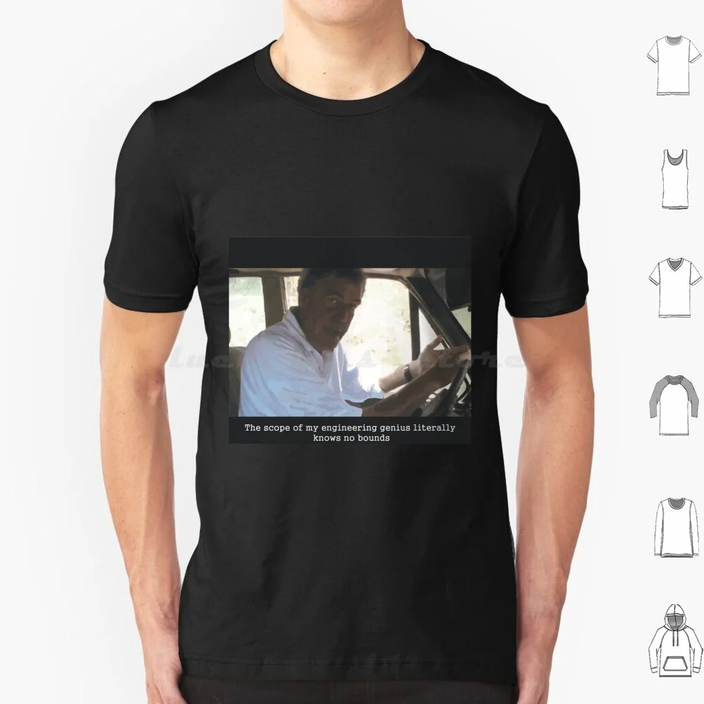Engineering Genius Meme T Shirt Cotton Men Women DIY Print Engineering Engineer Meme Jeremy Genius Funny British Richard