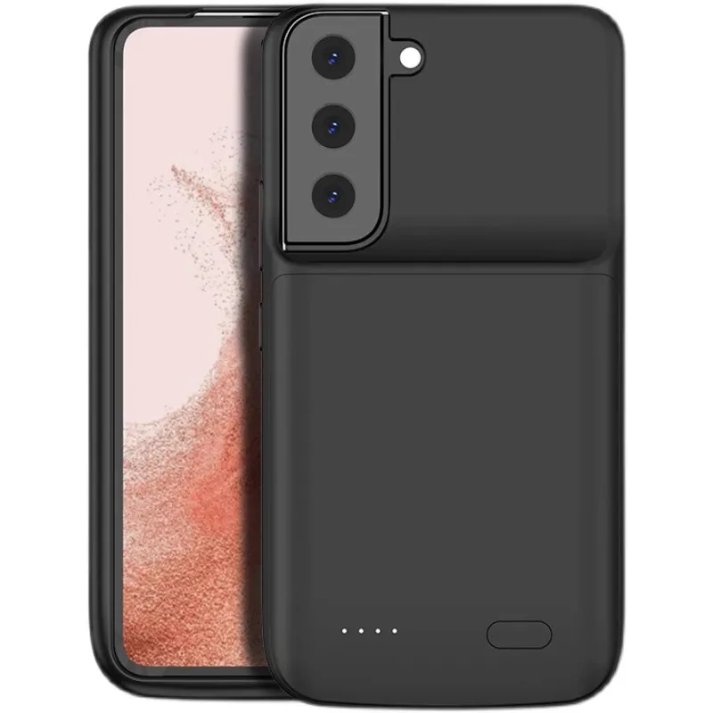 لسامسونج S24 S23 S21 الترا زائد 10000mAh شاحن بطارية حالة قوة البنك غطاء لاسلكي محمول رقيقة جراب هاتف البطارية #5
