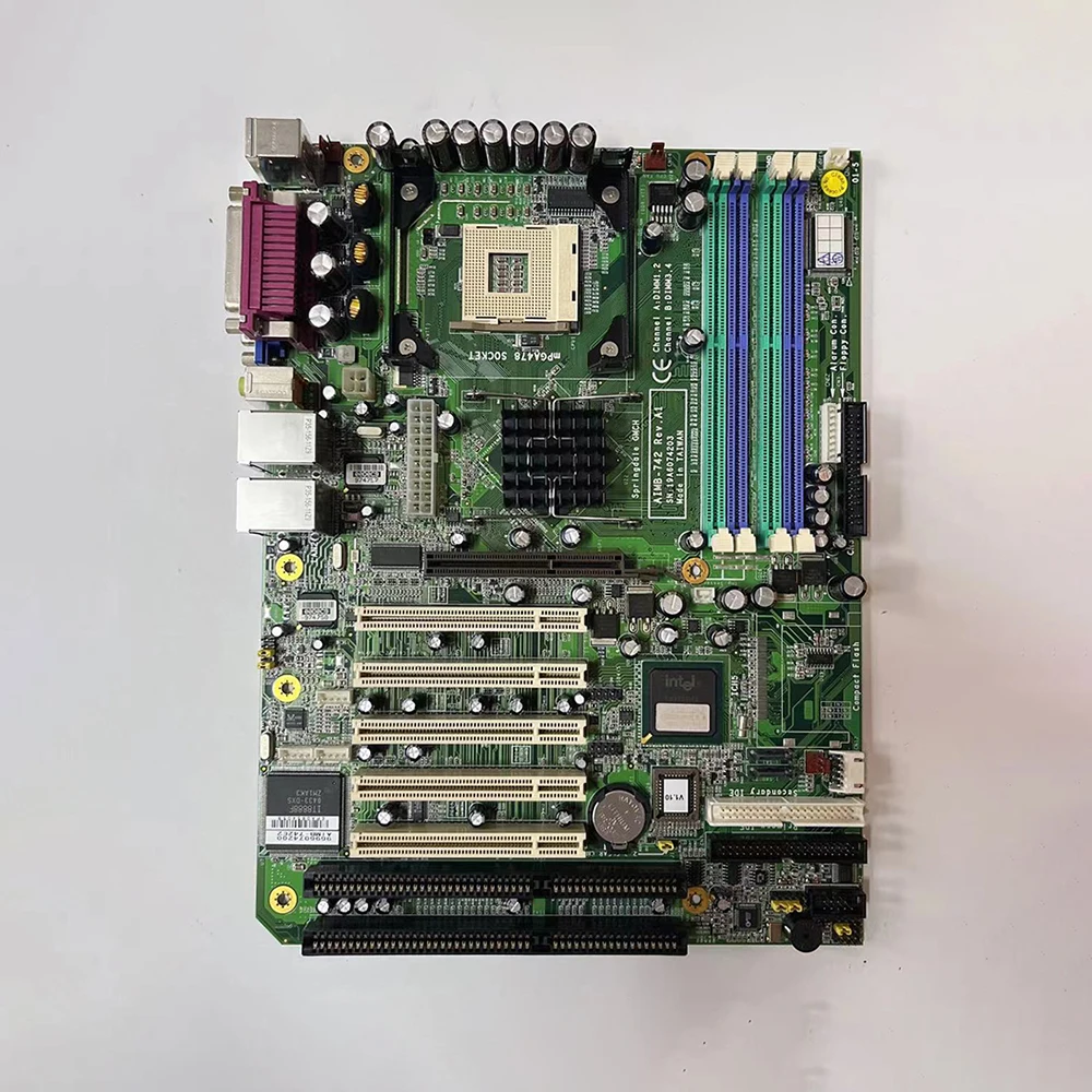 For Advantech AIMB-742G2 865 Desktop computer Industrial Motherboard Dual ISA Dual Network Card AIMB-742 REV:A1