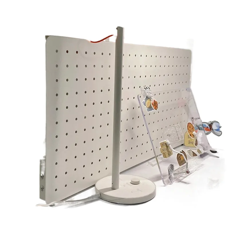 

Bookshelf Hole board No punching desktop Home desk Dormitory vertical accessories Storage baffle table rack