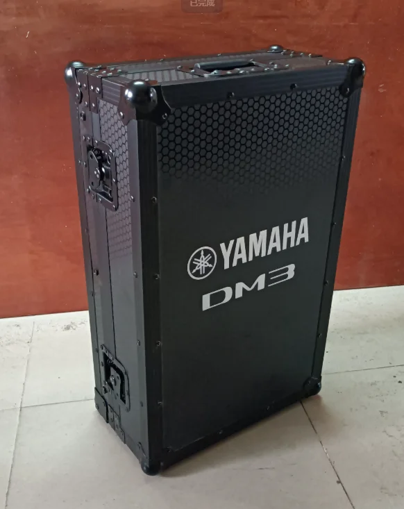 Flight Case for Yamaha DM3s Mixing Console 2 Wheels Aviation Chassis Suitcase Shockproof Thickening Performance Supporting Box