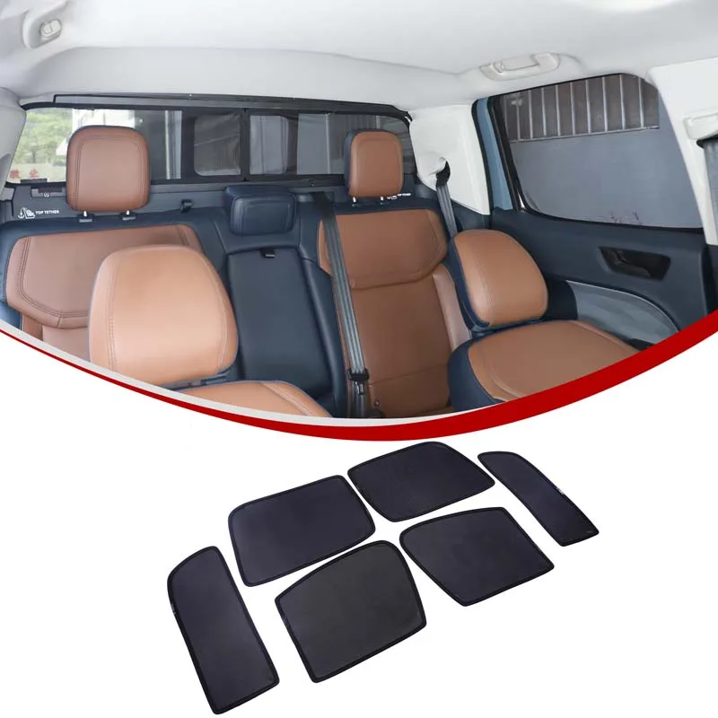 For Ford Maverick Pickup 2022+ Car Sun Shade UV Protection Car Curtain Car Window Sunshade Sun Visor Summer Protection Window