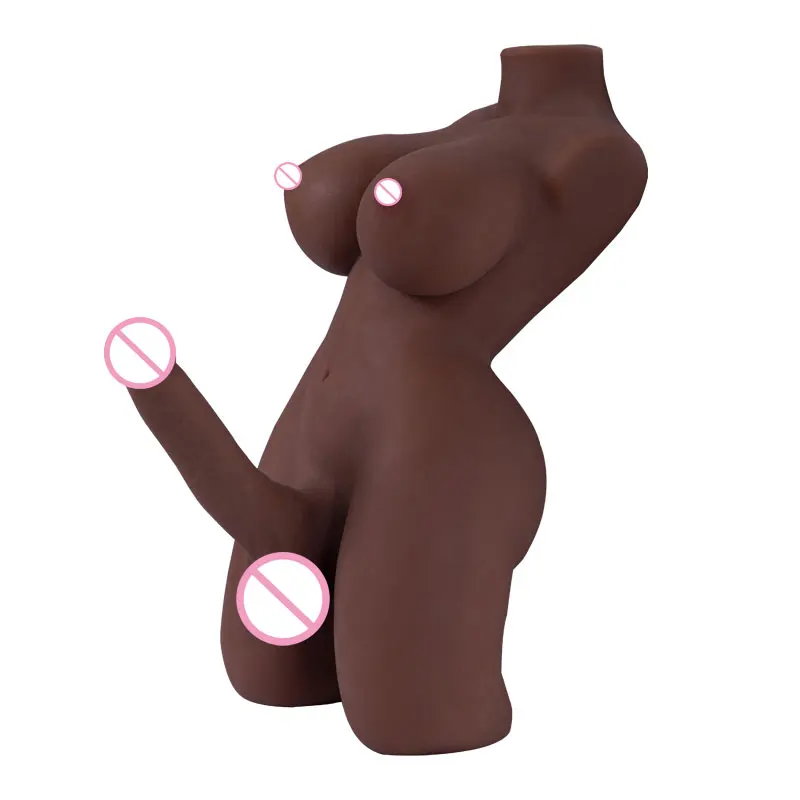 Sex Doll Shemale Torso with Realistic Dildo Sex Dolls for Men Women Couple Unisex Adult Sex Toys Masturbation Boobs Penis Sextoy