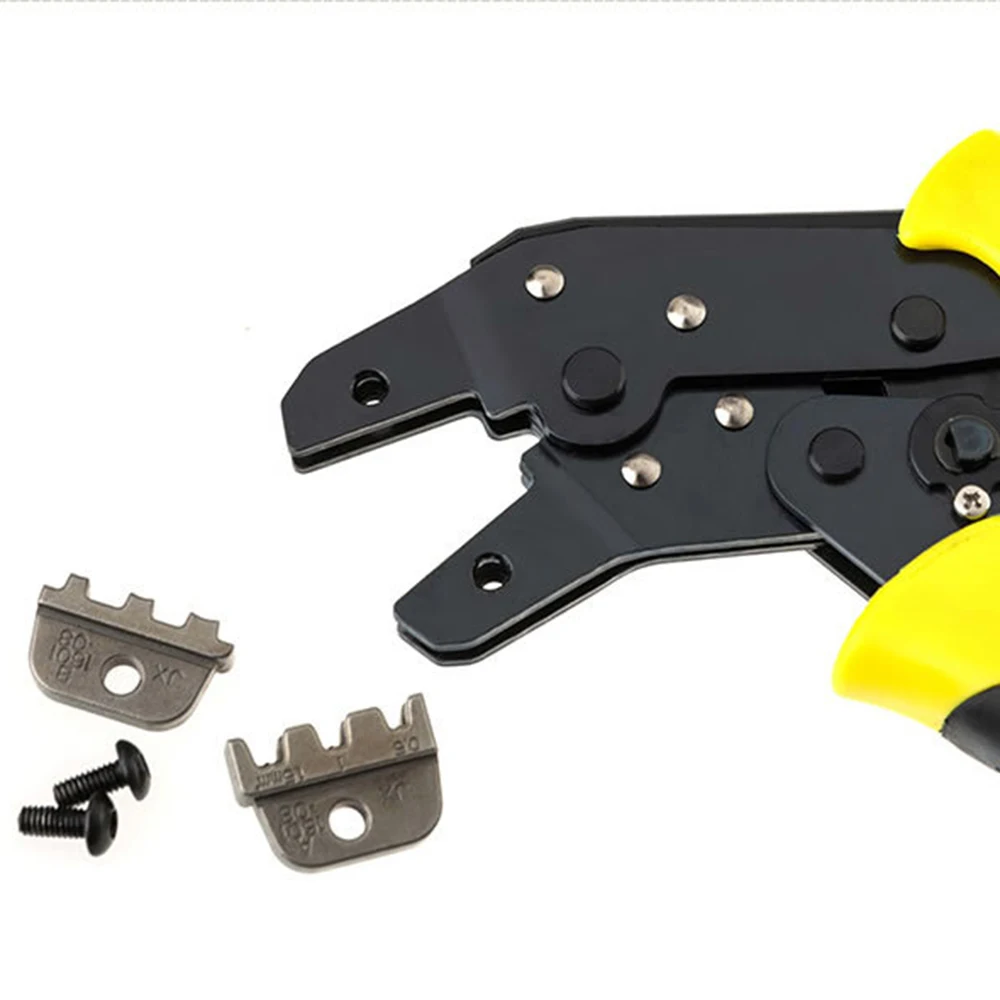 Paron Insulated Terminals 4 Types Mold Wire Crimper Jaw Ferrule Die Crimping Pliers Accessory Tool 2546 JX-1601-01/08