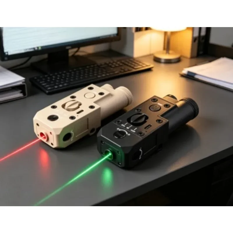 Precise Adjustment CQBL Nylon Under Mount Positioning Aimer Controllable Red Green Light Hobby Mod Parts