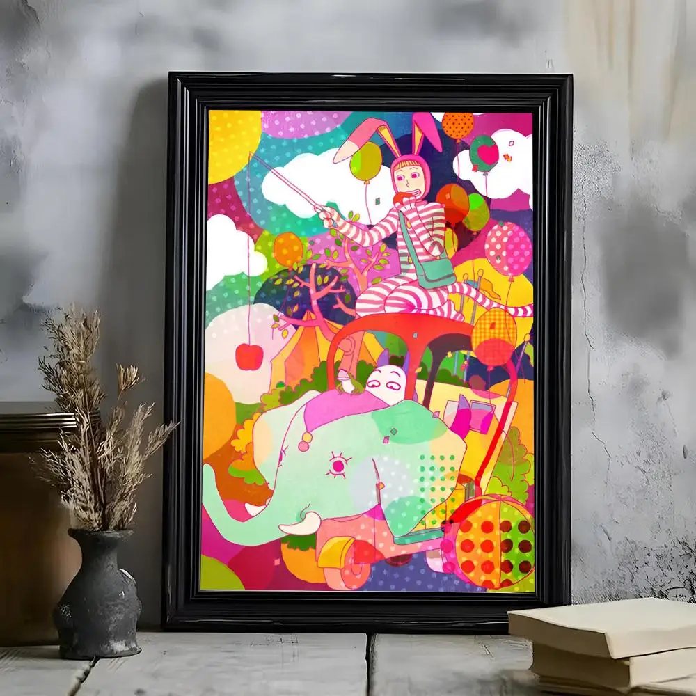 Popee The Performer Anime Poster Poster HD Self Adhesive Waterproof Wall Art Ideal For Home Office Dorm Bedroom Great Gift