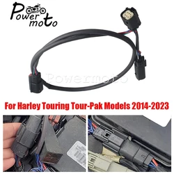 6 Pin Connector CD-TP-QD-14 Quick Disconnect Wiring Harness For Harley Touring Tour-Pak Models 2014-2023 FLHR FLTRX FLTRU FLTRK