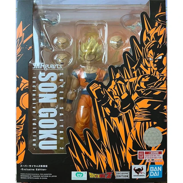 Original BANDAI S.H.Figuarts Super Saiyan 2 Son Goku 2022 Exclusive Dragon  Ball Z In Stock Anime Action Collection Figures Model - AliExpress