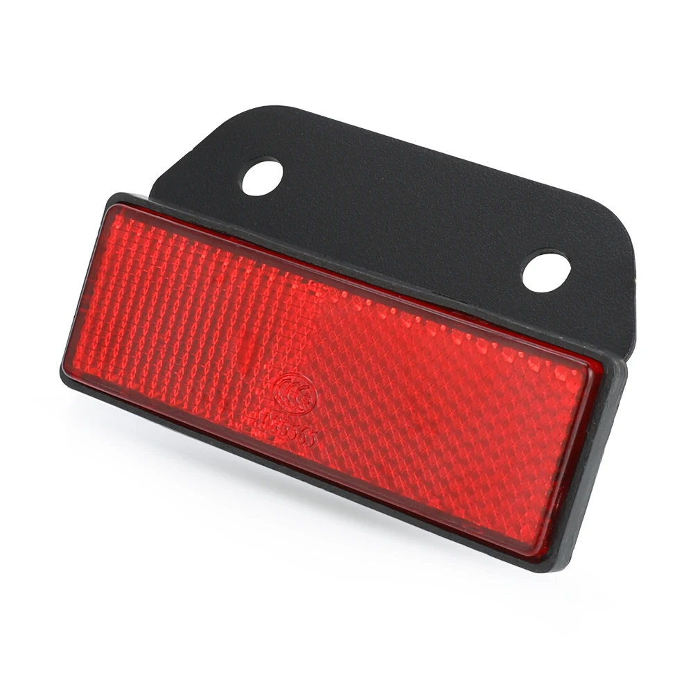 جميع موديلات لوحة تحذير الدراجات النارية العالمية للدراجات النارية لوحة الأرقام الخلفية عاكس للدراجة النارية الحاجز الخلفي عاكس #4