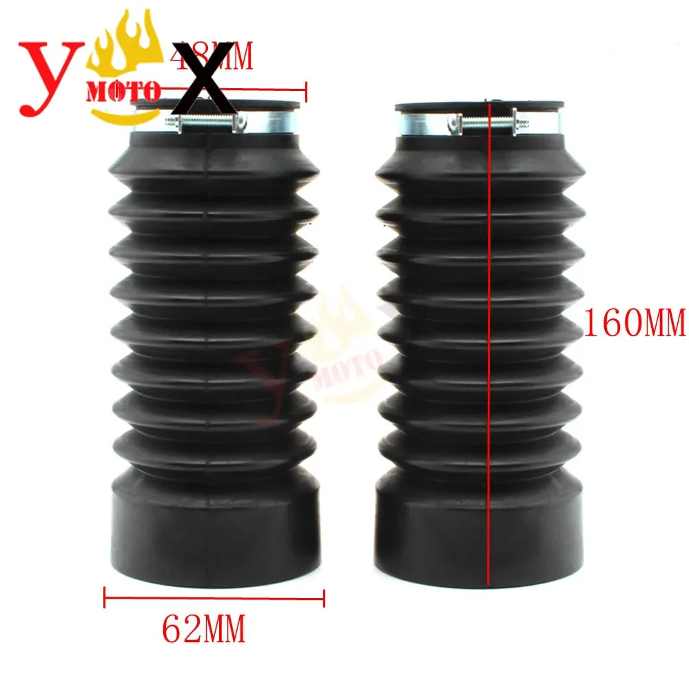T 100 Motorcycle Front Fork Gaiters Boot Dust Cover Protection Guard For Triumph T100 Hinkley Bonneville Thruxton 2001-2013 - Image 6