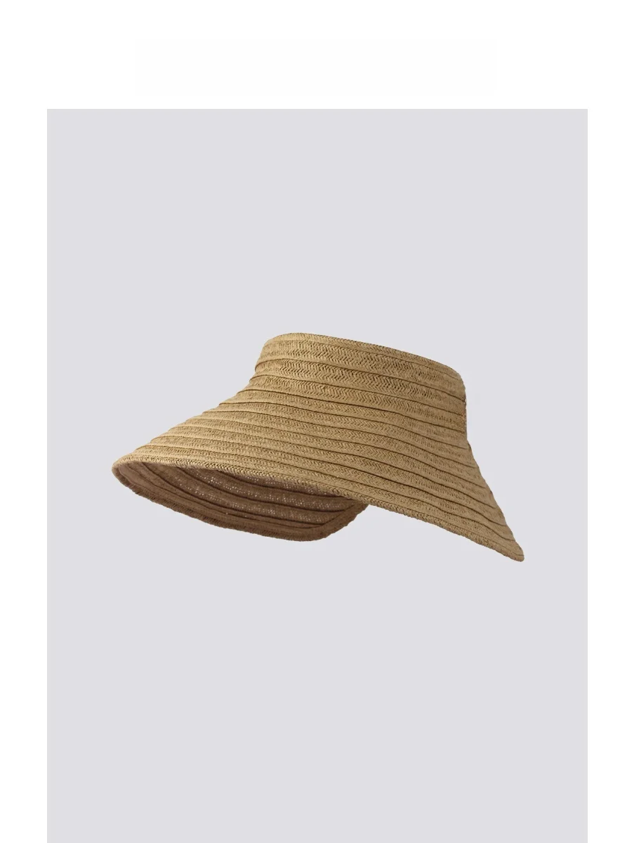 breathable-summer-wide-brim-straw-hat-sunshade-commute-relaxing-simple-style-adjustable-unisex-foldable-spring-summer-hat