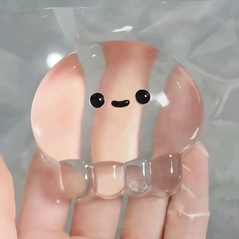 شفافة اسفنجي فقاعة البوب قنديل البحر الإجهاد الكرة الأخطبوط بوبر الإجهاد الإغاثة الحسية تململ لعبة Mochi ASMR متعة هدية حفلة