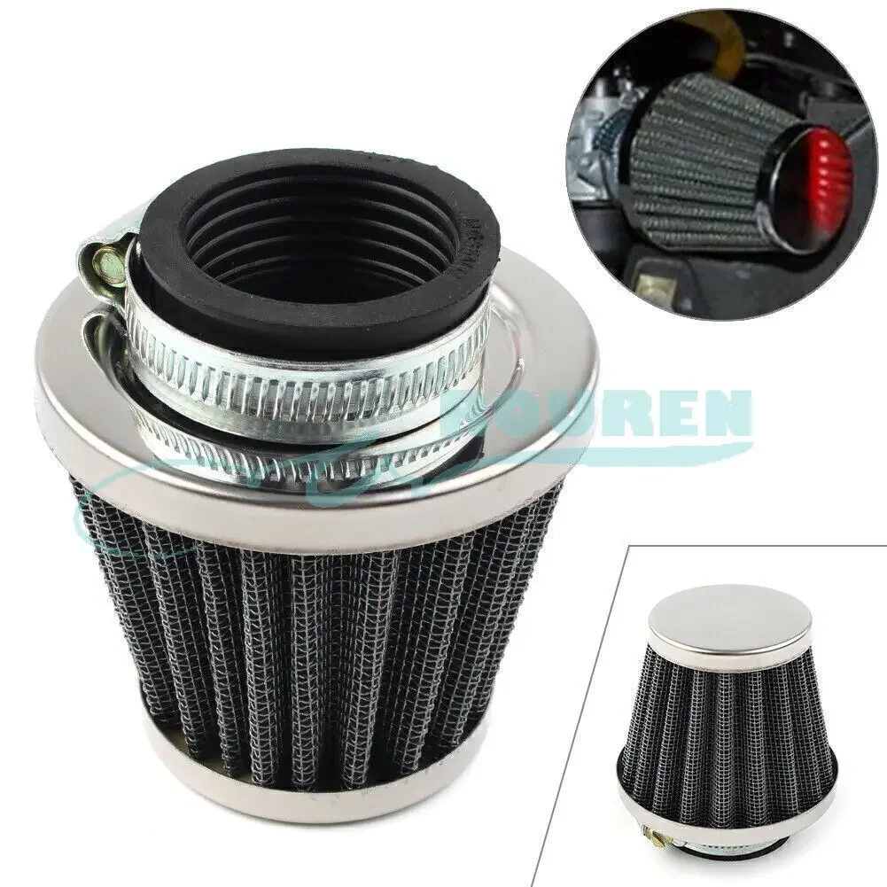 35mm 38mm 42mm 45mm 48mm 50mm 54mm 58mm 60mm Air Filter For 50 70CC 90CC 110CC 125CC Moto ATV Scooter Dirt Pit Bike Go Kart Quad