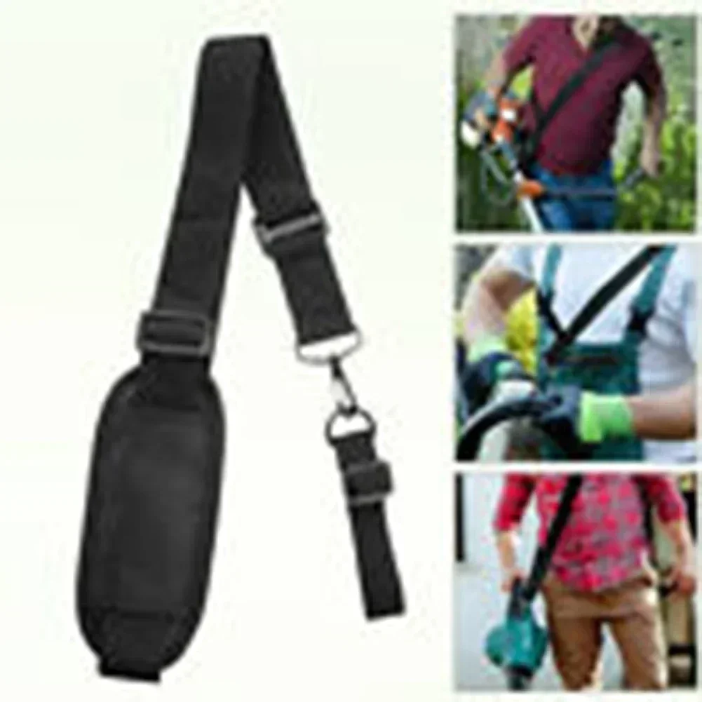 Trimmer Shoulder Strap Parts Power Tool Replacement Accessories Adjustable Black Garden Grass Edger Lawn Practical