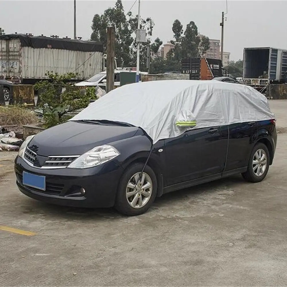 

Универсальный автомобильный чехол для половины тела, солнцезащитный крем, устойчивый к ультрафиолетовому снегу, солнцезащитный козырек, водонепроницаемый чехол