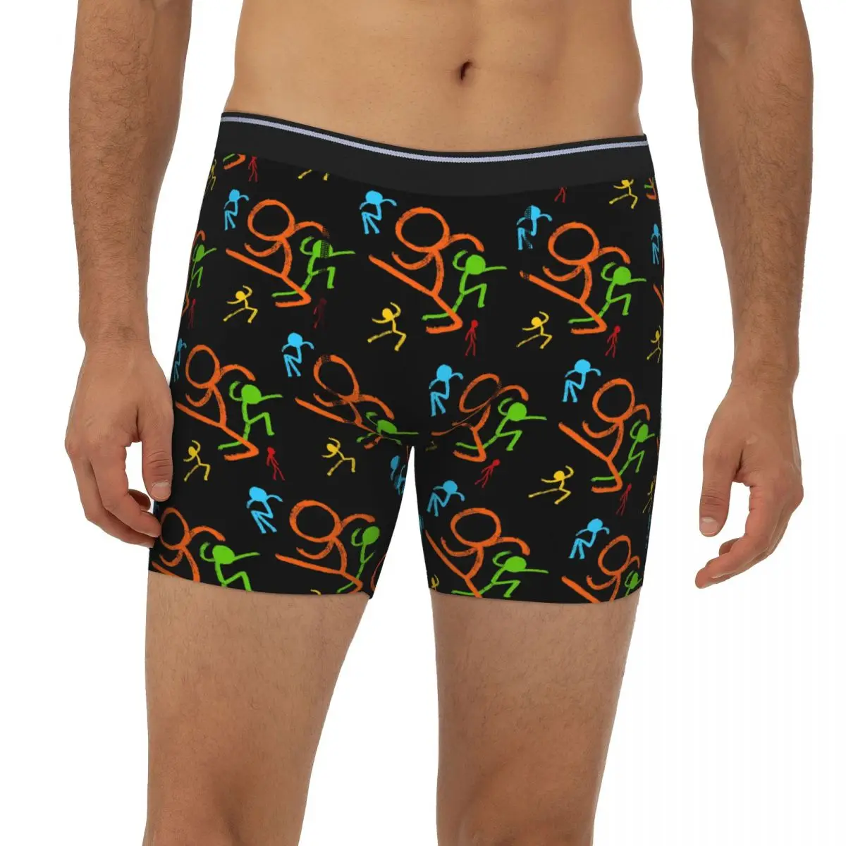 

Alan Animation Becker Kids Long Boxer Underpants Short Men's Panties Comfortable Underwear for Homme Man Boyfriend Gift