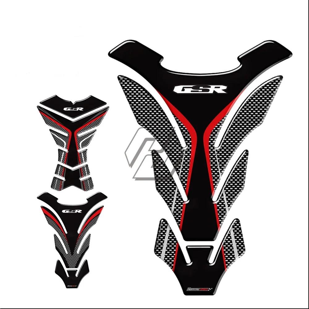 For Suzuki GSR250 GSR250S GSR250F GSR400 GSR600 GSR750 GSR Tank Pad Protector Decal GSR Stickers