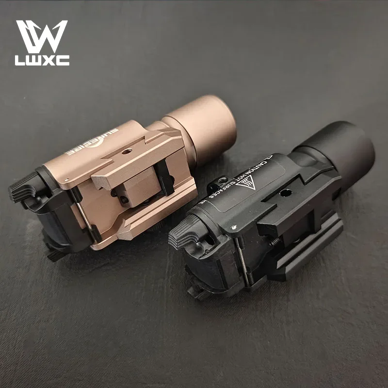 Sotac Tactical SF X400U X400 Red Laser+LED White Flashlight Constant/Moment X300 X300U X300V LED Strobe Light For 20mm Rail