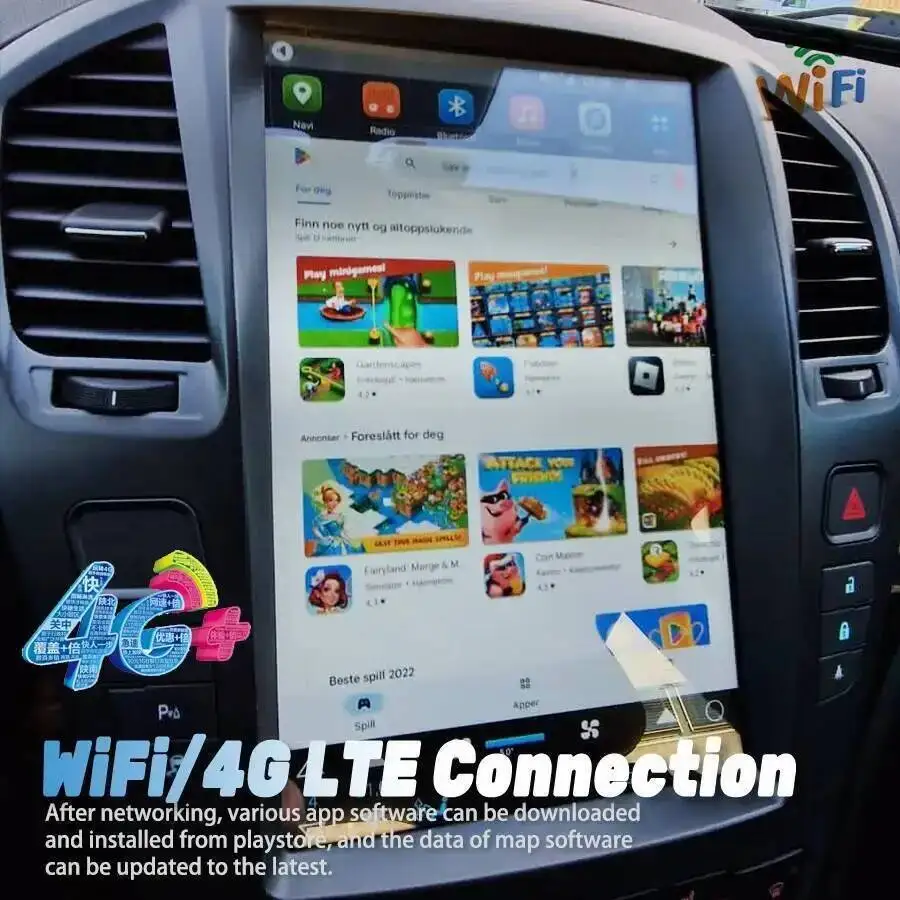 For Opel Insignia 2009-2013 CD300 CD400 Regal Vauxhall Vertical Screen Car Radio GPS Navigation Player Carplay 12.8inch Android