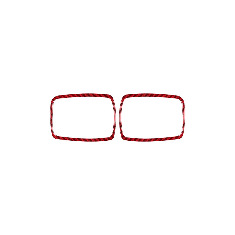 For 08-10 Mercedes-Benz Smart Fortwo Car Interior Modification Carbon Side Air Outlet Decorative Stickers